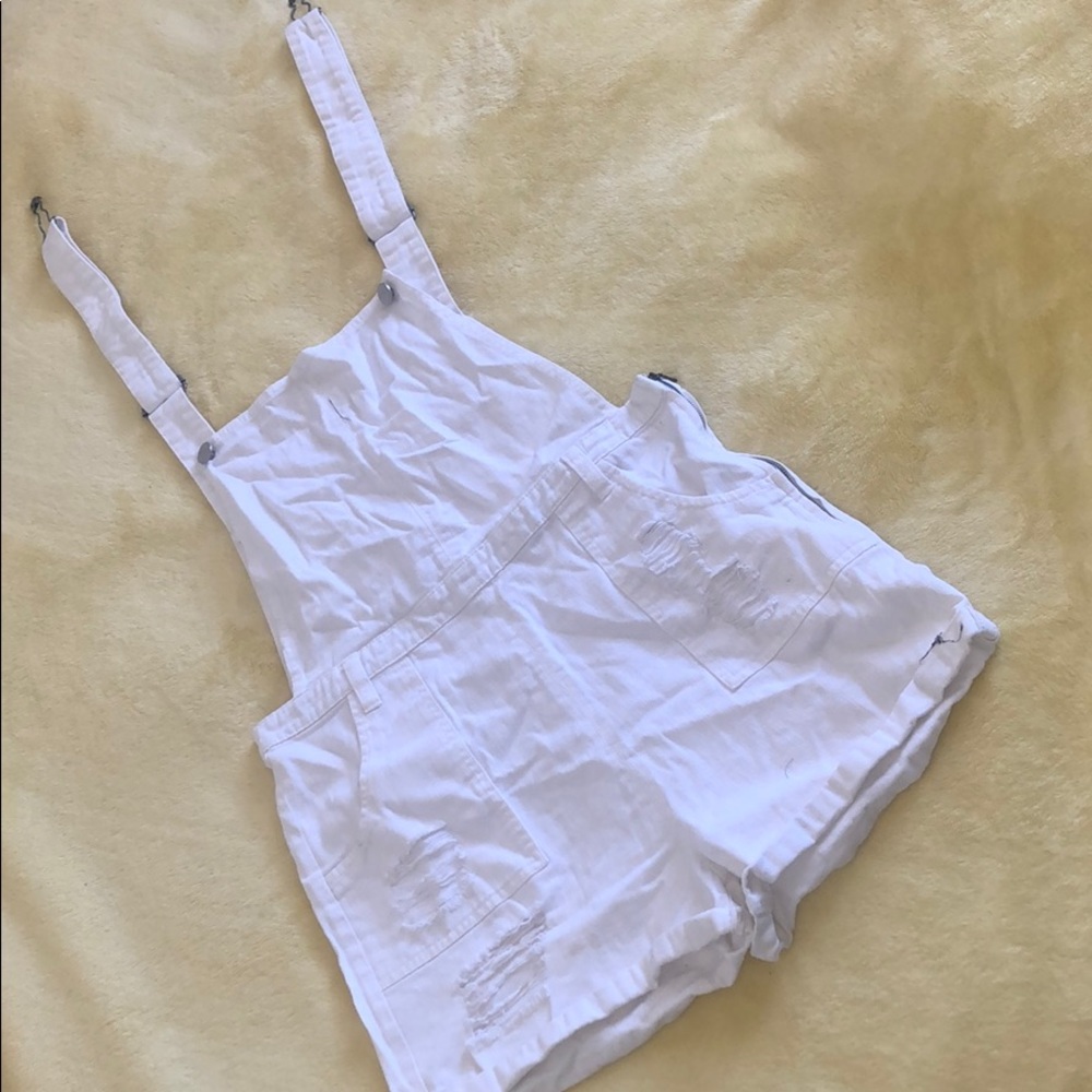 white overalls